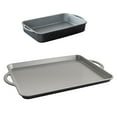 thumbnail image 1 of Nordic Ware 2-piece ProCast Baking Set, Includes Sheet Pan and 7"x11" Baking Pan, 1 of 9