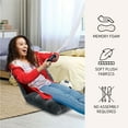 thumbnail image 2 of BirdRock Home Memory Foam Floor Chair, Assorted Colors, 2 of 7