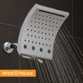 thumbnail image 10 of Oxygenics Curve 3-Setting Rain Shower Head, Various Finishes, 10 of 10
