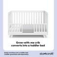 thumbnail image 4 of Storkcraft Beckett 3-in-1 Convertible Crib, Choose Your Color, 4 of 9