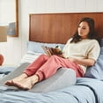 thumbnail image 4 of Loungeables Wedge Pillow with Cooling Gel Memory Foam, 4 of 4