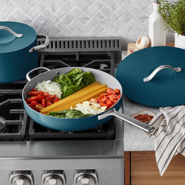 MARUKO 5点セット Member's Mark 5.5-Quart Modern Ceramic Jumbo Cooker, Choose Color