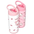 thumbnail image 2 of Zak Designs 14oz Double Wall Stainless Steel Siply Clutch Water Bottle, 2-Pack, 2 of 8