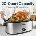 thumbnail image 2 of Chefman 20-Quart Roaster Oven with Adjustable Temperature Control, 2 of 7