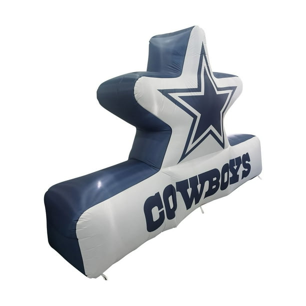 Logo Brands Dallas Cowboys Pre-Lit 7'x10' Team Inflatable