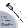 thumbnail image 4 of Member's Mark LED Solar Path Lights, 25 Lumens, 5-Pack, 4 of 7