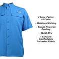 thumbnail image 2 of Habit Men's Short Sleeve 50+ UPF Fishing Shirt, 2 of 7