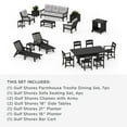 thumbnail image 12 of POLYWOOD Gulf Shores Patio Collection, 18pc, 12 of 26