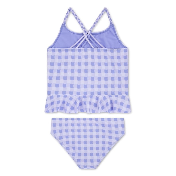 Hurley Girls 2-Piece Braided Ruffle Tankini - Samsclub.com