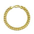thumbnail image 1 of Curb Chain Bracelet in 14K Gold, 8mm, 1 of 4
