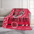 thumbnail image 2 of Logo Brands Arkansas State Red Wolves 60"x70" Super Plush Blanket, 2 of 7