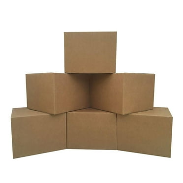 UBMOVE Pack of 6 Cardboard Moving Boxes 20" x 20" x 15"