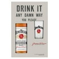 thumbnail image 1 of Jim Beam Kentucky Straight Bourbon Whiskey, 1.75 L with Highball Glass, 1 of 8