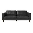 thumbnail image 2 of Society Den Hanson Leather Sofa, Assorted Colors, 2 of 9