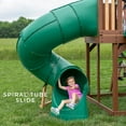 thumbnail image 10 of Backyard Discovery Skyfort III Cedar Swing Set with Tube Slide, 10 of 11