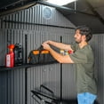 thumbnail image 8 of Lifetime 10' x 8' Outdoor Storage Shed, Gray, 8 of 12