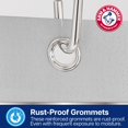 thumbnail image 5 of Arm & Hammer™ Waterproof Fabric Shower Curtain/Liner, 70"x72", 5 of 9