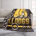 thumbnail image 2 of Logo Brands Bowie State Bulldogs 60"x70" Super Plush Blanket, 2 of 7