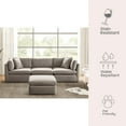 thumbnail image 2 of Member’s Mark Lindsey Modular Fabric Sofa with Storage Ottoman, 2 of 9