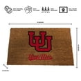 thumbnail image 3 of Logo Brands Utah Utes Doormat, 3 of 5