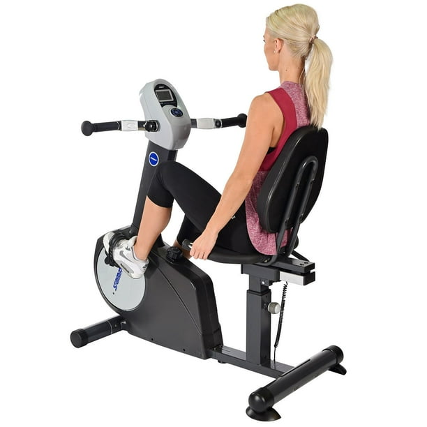 stamina stationary bicycle Air Bike with Dynamic Resistance and Comfort including speed Stamina Elite Total Body Recumbent