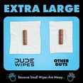 thumbnail image 7 of DUDE WIPES  XL Flushable Wipes, Fragrance Free, 10 ct., 180 wipes, 7 of 7