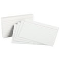 thumbnail image 1 of Oxford - Index Cards - Ruled - 3 x 5" - 100 Cards, 1 of 7
