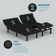 thumbnail image 4 of Member's Mark Premier Adjustable Base with Pillow Tilt and Massage, 4 of 9
