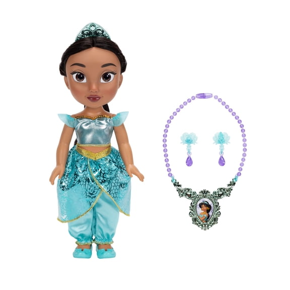 Disney Style with Me 14" Toddler Doll with Child-Sized Jewelry