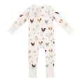 thumbnail image 2 of Angel Dear Baby Girls Convertible Zipper Romper, 2 of 4