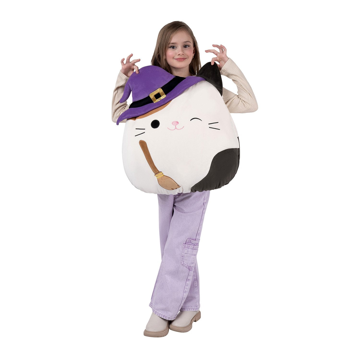 Squishmallows Cam the Witch Calico Cat Kids Costume - Samsclub.com