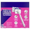 thumbnail image 2 of Mr. Clean Magic Eraser Shower & Tub Scrubber Starter Kit, Lavender, 1 Scrubber + 6 Erasers, 2 of 10