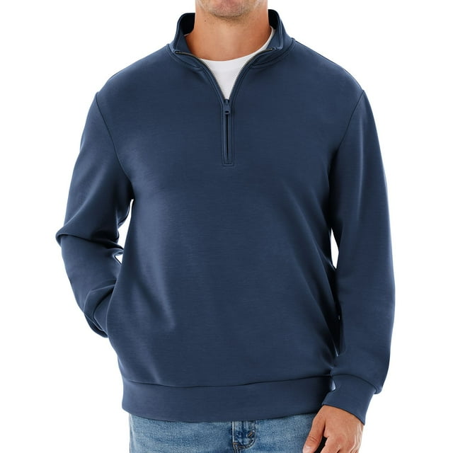 Member's Mark Men's Sandwash Quarter-Zip Pullover