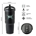 thumbnail image 3 of Logo Brands Shelton State Buccaneers Stainless Steel Tumbler Set, 3 of 7