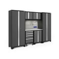 thumbnail image 1 of NewAge Products Bold Series 7 Piece Cabinet Set, 108" W x 18" D x 76.75" H, 1 of 8