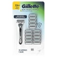 thumbnail image 9 of Gillette SkinGuard Men's Razor Handle + 13 Blade Cartridges, 9 of 9