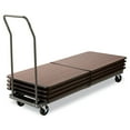 thumbnail image 8 of Alera Metal Chair/Table Cart, 600 lbs. Capacity, Black, 8 of 8