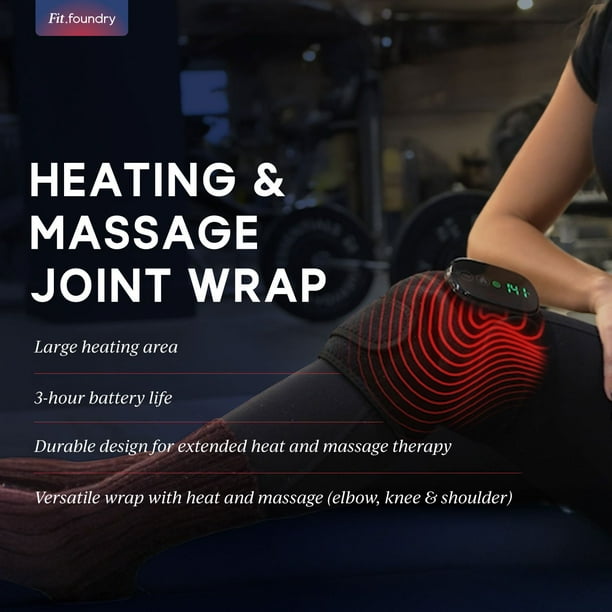 Fit Foundry 4-in-1 Heat & Massage Recovery Pack for Relief - Samsclub.com