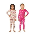 thumbnail image 1 of Member's Mark Girls 4-Piece Organic Cotton Pajama Set, 1 of 13