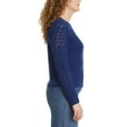 thumbnail image 2 of Nine West Women's Pointelle Sweater, 2 of 7