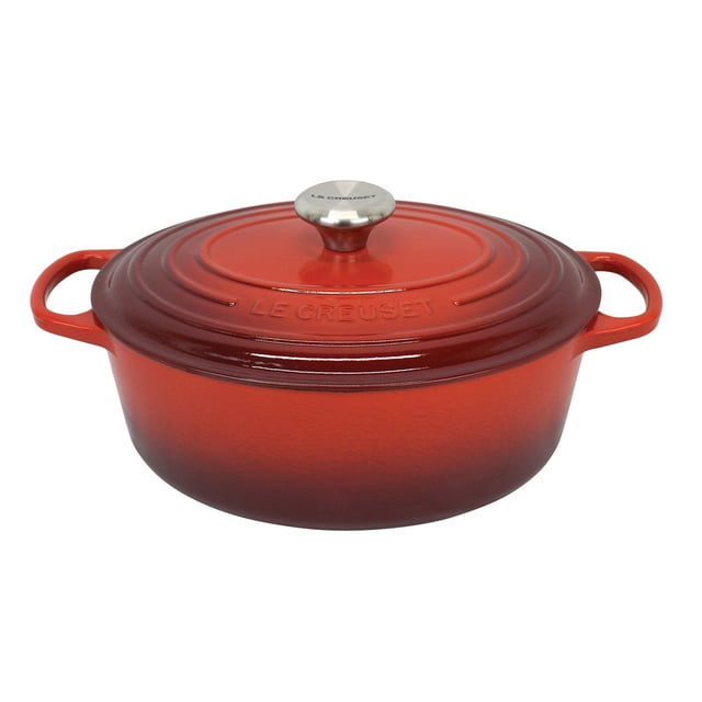 Le Creuset Signature Cast Iron Oval Dutch Oven