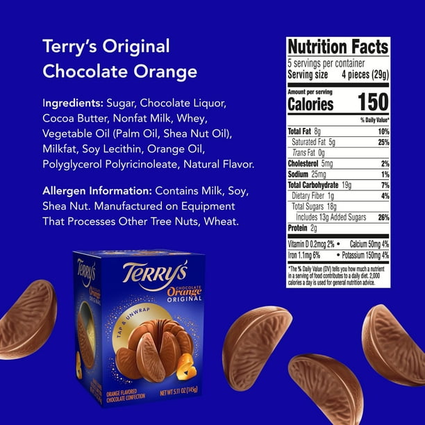 Terry's Milk Chocolate Orange, 4 pk. - Samsclub.com