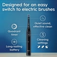 thumbnail image 2 of Oral-B iO Series 2 Electric Toothbrush, Pure White & Night Black, 2pk., 3 Brush Heads, 2 of 8