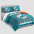 thumbnail image 1 of Logo Brands Miami Dolphins Bed-In-A-Bag Set, 1 of 4