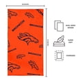 thumbnail image 4 of Logo Brands Denver Broncos 38"x72" Beach Towel, 4 of 4