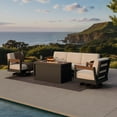 thumbnail image 1 of Mirador Nassau Deep Seating Fire Seating Set with Sunbrella Fabric, 4pc, 1 of 14