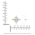 thumbnail image 4 of Lab Created Marquise Cut Solitaire Diamond Ring, 4 of 7