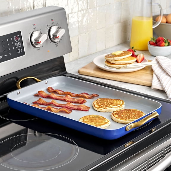 Member's Mark Modern Ceramic Double Burner Griddle