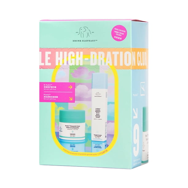 Drunk Elephant スキンケア2点セット Drunk Elephant Mile High-Dration Club Skincare Set - Samsclub.com