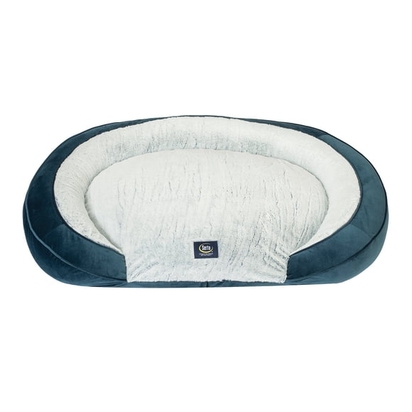 Serta Oval Couch Cat & Dog Bed Large, Choose Color